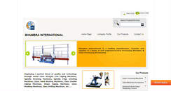 Desktop Screenshot of bhambrainternational.com